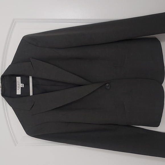 Nine West Jackets & Blazers - Nine West Gray Size 4 Suit Separates Blazer/Jacket